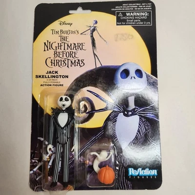 Disney Pesadilla Antes de Navidad Jack Skellington 3.75" Figura ReAcción Funko Foto 1 de 4