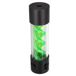 Water Cooling Reservoir 200mm/7.9in Length G1/4in Thread Acrylic Plastic Mate FY - Afbeelding 1 van 22