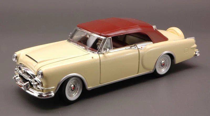 WELLY WE4121 PACKARD CARIBBEAN SOFT TOP 1953 YELLOW CREAM 1:24 Modellino - Immagine 1 di 1