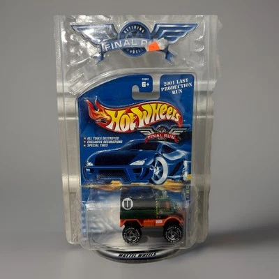 2001 Last Production Run Hot Wheels U Unimog Mattel Wheels Mercedes Benz RARE - Image 1 of 4