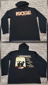 Uhrwerke Band Ruckus! Album Pullover Hoodie Herren Medium Schwarz - Bild 1 von 10