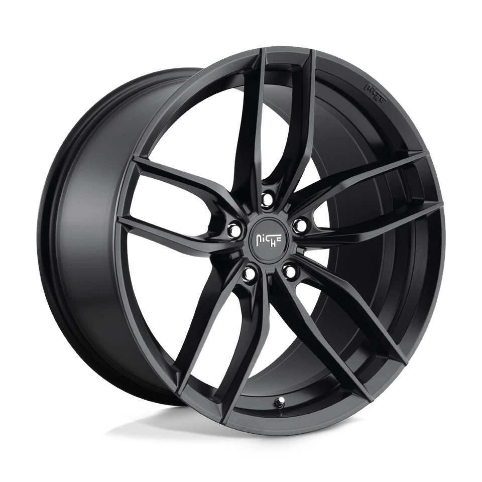 Rueda 18x8 Nicho M203 VOSSO NEGRO MATE 5x112 (42mm) Foto 1 de 4