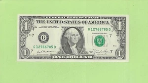 1981 ..UNCIRC 1 $ G 1276 6785 D .... 1981 1 $ G-D SCHÖNE NOTE FRN - Bild 1 von 2