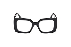 Adidas OR5091 001 Black Square Bold Plastic Eyeglasses Frame 52-19-145 - Picture 1 of 3