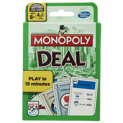 Monopoly Deal Card Game | Quick-Playing Card Game | Fun Games for Families and - Image 1 of 4