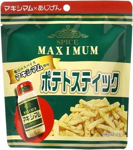 Especia japonesa MÁXIMO papas fritas ajo bocadillos comida crujiente AJIGEN 50 g - Imagen 1 de 20