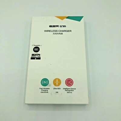 ESR Wireless Charger NIB Charging Pad - Black (Does not Include AC Adapter) NEW - Image 1 of 4
