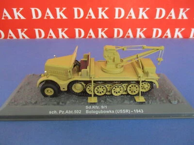 Die cast 1/72 Modellino Trattore Sd.Kfz. 9/1 sch.Pz.Abt.502 USSR 1943 - Immagine 1 di 4