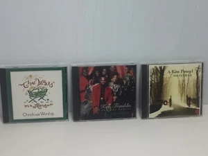 Christmas CD lot - Kirk Franklin & Family, Christmas Worship and Kim Pensyl - Imagen 1 de 10