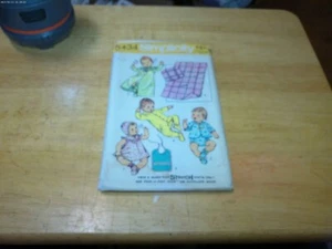 Simplicity sewing Pattern 5434 Babies Layette 6 Garments 6 months - Picture 1 of 1