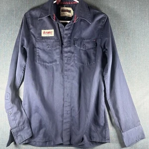 Altamont Mens Shirt Size S Blue Button Down Polyester Cotton Blend - Picture 1 of 11