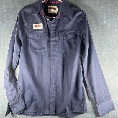 Рубашка мужская Altamont размер S синяя на пуговицах полиэстер хлопковая смесь - Изображение 1 из 4