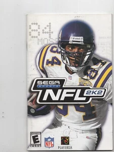 Sega Sports NFL 2K2 PS2 MANUAL ONLY Authentic NO TRACKINzG - Picture 1 of 1
