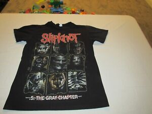 Slipknot 5 The Gray Chapter Men's Black Short Sleeve Shirt Size S