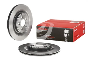 Pair of 09.B312.11 Brembo Disc Brake Rotors Suit Jaguar S Type XF XJ XK DBA2175 - Picture 1 of 2