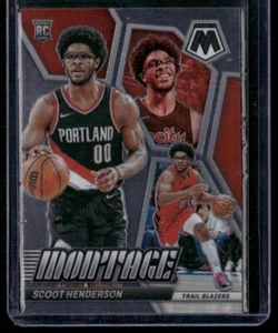 2023-24 Panini Mosaic #22 Scoot Henderson Montage - Picture 1 of 2