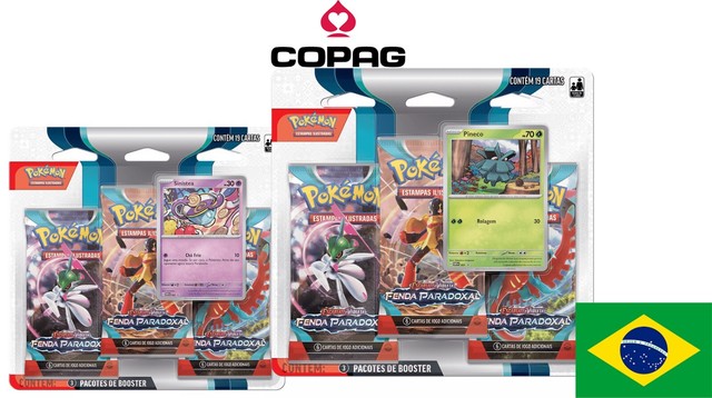 Cartas Pokémon Sword e Shield, Caixa Booster Tempest, Selada, 36