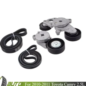 16601-0V010 Belt Tensioner Assembly & Belt Set For 2010-2011 Toyota Camry 2.5L - Bild 1 von 5