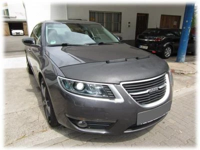 CAR HOOD BONNET BRA fit Saab 9-5 2010-2011 NOSE FRONT END MASK BRA DE CAPOT Foto 1 de 3