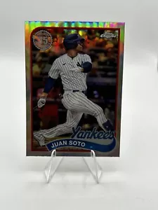 2024 Topps Chrome 1989 Refractor Insert Juan Soto 89CB-9 - Picture 1 of 2