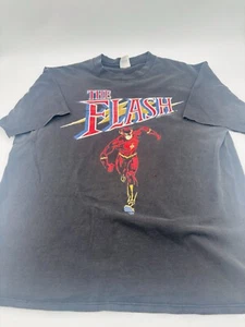 Vintage 1990s The Flash DC Comic Inc Mens Size XL Single Stitched T Shirt - Picture 1 of 8