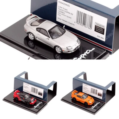 Hobby Japón Escala 1/64 Toyota Supra JAZ80 RZ JDM Advan Diecast Modelo Coche Juguete Foto 1 de 4