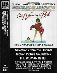 Stevie Wonder The Woman In Red Original Motion Picture Soundtrack CASSETTE ALBUM - Picture 1 of 9