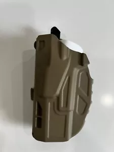 Safariland Holster Glock 19 / 23 Tan 499 Left Hand QLS Fork 7378-283 29/20 NSW - Picture 1 of 4