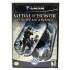 Medal Of Honor European Assault (Nintendo GameCube, 2005) Complete With Manual