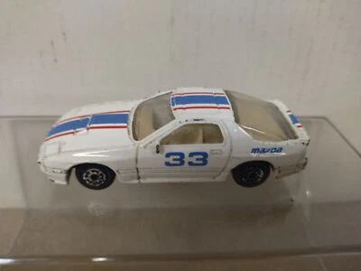 MAZDA RX-7 WHITE/RED/BLUE n33 apx 1:64 MAISTO NO BOX - Imagen 1 de 4