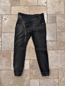 Rick Owens DRKSHDW Aircut SS23 Dark Dust Denim Joggers - Picture 1 of 14