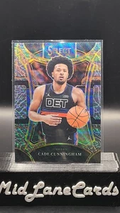2023-24 Panini Select - Mezzanine Level Cade Cunningham #375 Elephant Prizm - Picture 1 of 2