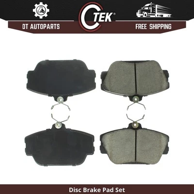 Для 1993-1998 Lincoln Mark VIII | Центральные передние дисковые тормозные колодки | полуметаллические - Изображение 1 из 4