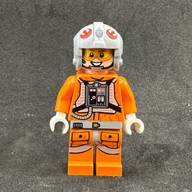 LEGO Star Wars Snowspeeder Pilot - Light Bluish Gray Helmet Minifigure Set 75074