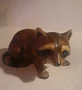 Vintage Keramik Waschbär Japan 3"H 5"L - Bild 1 von 6