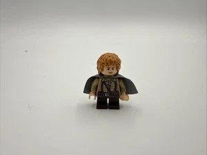 LEGO Minifigura - Samwise Gamgee (Sam) - Capa Gris Azulado Oscuro - lor004 - 9470 - Imagen 1 de 6