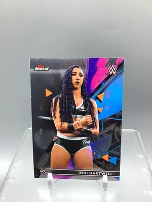 2021 Topps Finest WWE #84 Indi Hartwell Card - Image 1 of 2