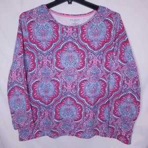 Camiseta Talbots 3X Paisley Colorful Plus - Imagen 1 de 10