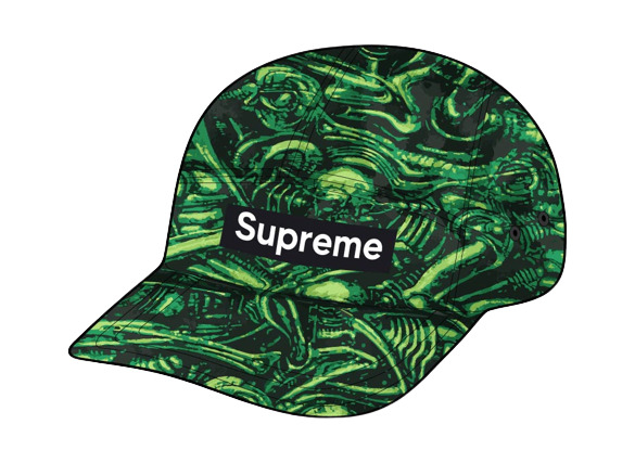 Supreme 绿色帽子男士| eBay