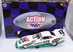 1:24 1997 ACTION NHRA CASTROL GTX FORD MUSTANG FUNNY CAR JOHN FORCE - Picture 1 of 10