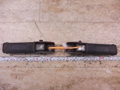 1977 Honda CB750A Hondamatic H1196-1+ apoio de pinos traseiros para passageiros - Imagem 1 de 4