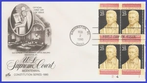 USA4 #2415 U/A ARTCRAFT FDC PB4 Corte Suprema - Foto 1 di 1