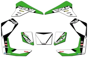 All Years KFX 80 13 FLY Green Senge Graphics Kit Compatible with Kawasaki - Picture 1 of 7