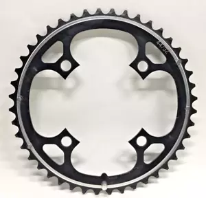 FSA Pro Road Outer Chainring 44t 4-bolt 104 BCD Anodized Black WA125 NEW - Picture 1 of 6