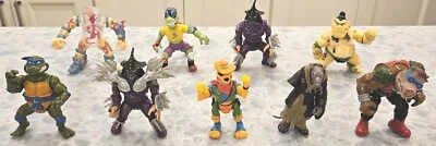 LOTE DE 9 FIGURAS Playmates & Mirage 1988-2014 Teenage Mutant Ninja Turtles TMNT Foto 1 de 4