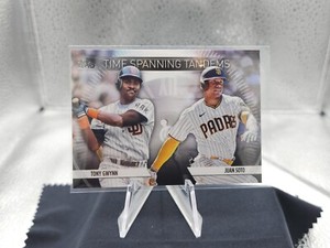 2023 Topps Update Series - Time Spanning Tandems #TS-5 Juan Soto, Tony Gwynn