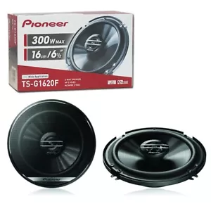 NEW PIONEER 6.5-INCH 2-WAY CAR AUDIO COAXIAL SPEAKERS PAIR 6-1/2" 300W MAX - Picture 1 of 6