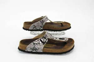 Birkenstock Women Sandal Papillio Gizeh Size US 8 EUR 40 Thong Shoe Pre Owned vq - Picture 1 of 12
