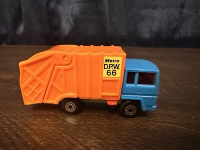1979 Rare Matchbox Garbage Truck, Side Lever Action - Image 1 of 4
