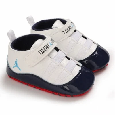 Classic Baby Boy Girl Crib Shoes Infant Sneakers Casual Shoes Newborn Baby Shoes — 第 1/4 张图片